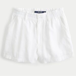 Ultra High-rise Linen Blend Soft Short